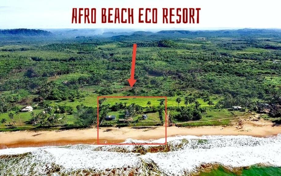 Afro Beach Eco Resort Butre Exterior photo